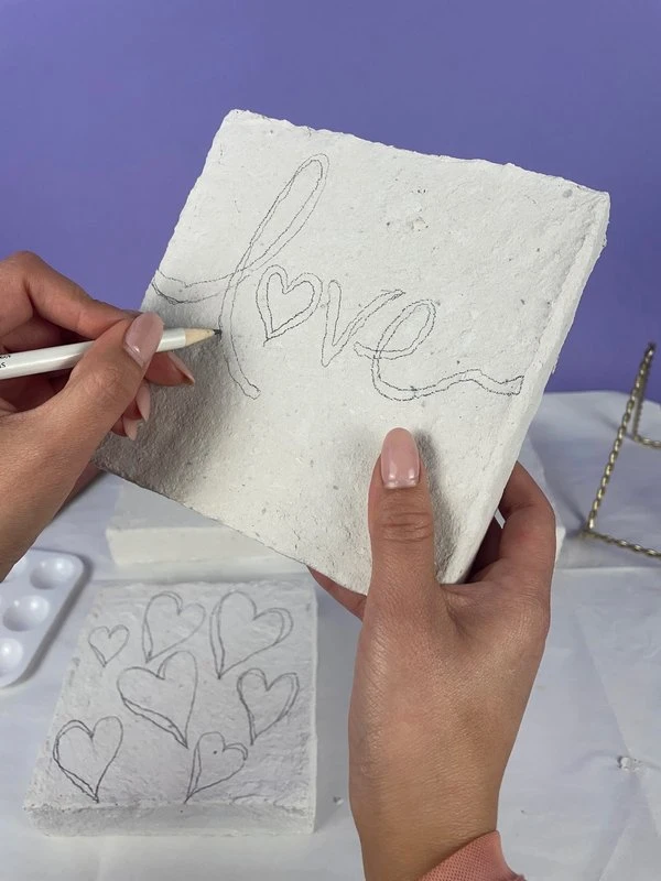 Cute Valentine’s Canvases - CelluClay